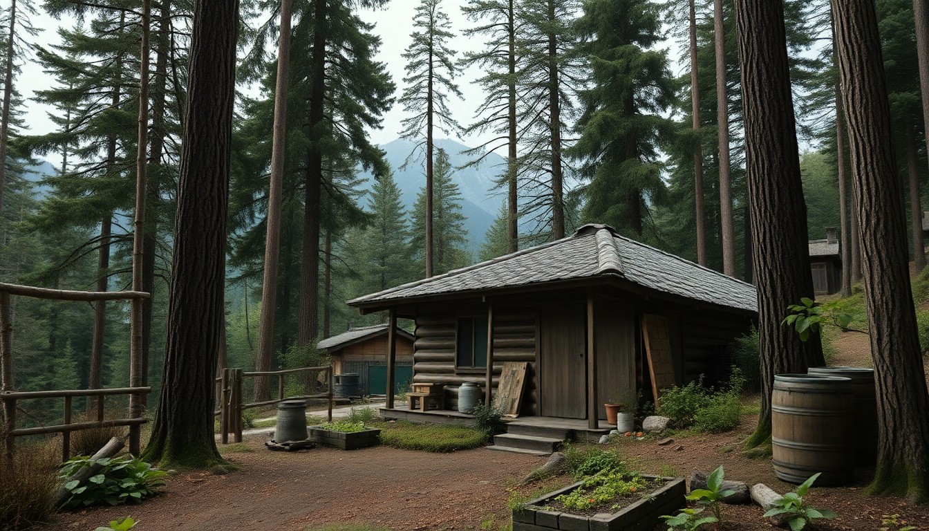 井上咲楽の実家は山奥でサバイバル生活だった?